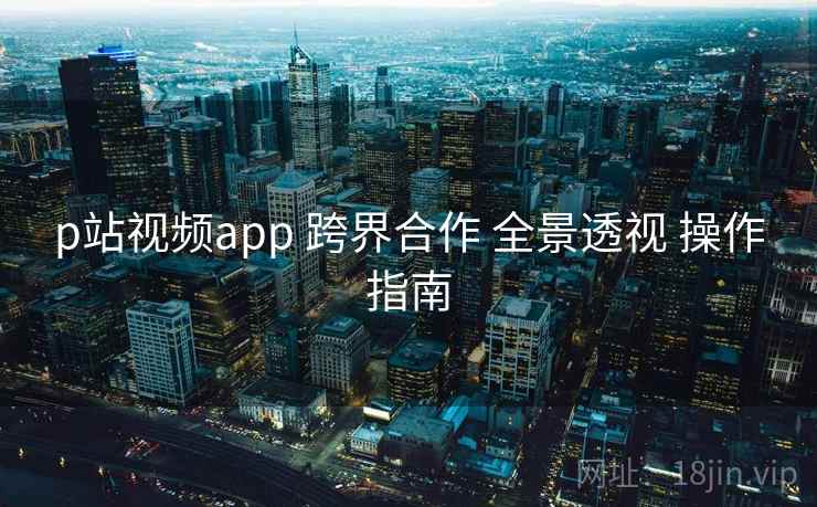 p站视频app 跨界合作 全景透视 操作指南 第1张 p站视频app 跨界合作 全景透视 操作指南 第1张