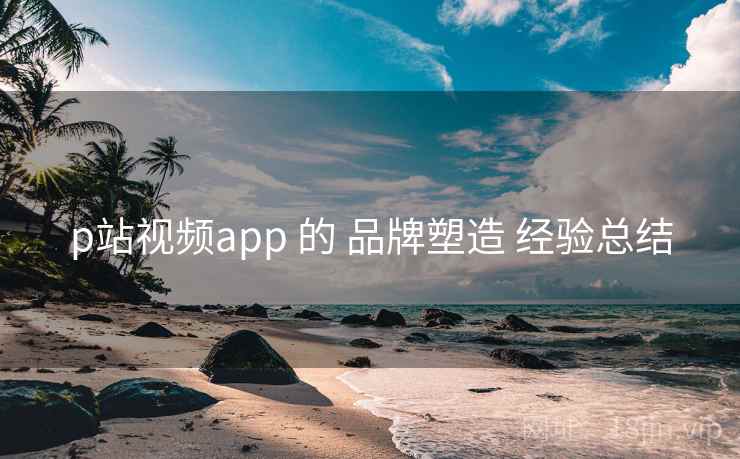 p站视频app 的 品牌塑造 经验总结 第2张 p站视频app 的 品牌塑造 经验总结 第2张